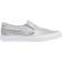 Superga Classic Shine Cotu Gris Plateado Blanco Mujer - Grey/White