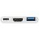 Equip Type C - HDMI/USB A/DisplayPort 0.2m