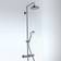 Hansgrohe Croma Select S 180 2jet Showerpipe (27254400) Blanc, Chrome