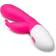 Easytoys Vibratore rabbit in silicone Rosa