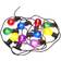 Sirius Tobias LED Colorful Black