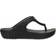 Crocs Sloane Embellished Flip - Black/Black