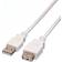 Value USB A-USB A M-F 2.0 0.8m