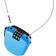 Hiplok FX Wearable Retractable Combination Lock blu ciano blu blu