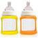 Cherub Colour Change Wide Neck Glass Bottles 150ml 2-pack