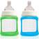 Cherub Colour Change Wide Neck Glass Bottles 150ml 2-pack