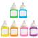 Cherub Colour Change Wide Neck Glass Bottles 150ml 2-pack