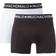 Muchachomalo Solid Boxershorts 2-pack - Black/White