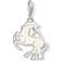 Thomas Sabo Unicorn Charm - Silver/White