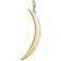 Thomas Sabo Charm Club Moon Charm Pendant - Gold