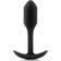 B-Vibe Snug Plug 1 Buttplug Zwart