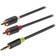 Konig 2RCA-3.5mm 2m
