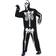 Hisab Joker Maskeraddrakt Skeleton Vuxen