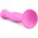 Easytoys Gode en silicone avec ventouse Rose