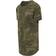 Urban Classics Camo Shaped Long T-shirt - Olive Camo