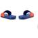 Nike Benassi Solarsoft NBA - Brilliant Orange/Flat Silver/Rush Blue/Rush Blue