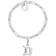 Thomas Sabo Charm Club Letter D Charm - Silver/White