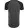 Urban Classics Shaped Raglan Long T-shirt - Charcoal/Black