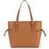 Michael Kors Voyager Medium Crossgrain Leather Tote Bag - Acorn