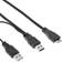 InLine 2xUSB A-USB Micro-B 3.0 0.2m