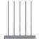 Markslöjd Myggan Chrome Adventsljusstake 25cm