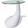 vidaXL Coffee with Round Glass Top Coffee Table 42cm