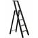 Zarges Aluminium 4 steps Step Ladder, 1.06m platform height