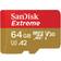 SanDisk Extreme microSDXC Class 10 UHS-I U3 V30 A2 160/60MB/s 64GB +Adapter