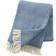 Klippan Yllefabrik Plaid En Laine Pulse China Blue (Bleu) Couverture Bleu (200x130cm)