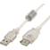 Gembird Premium Ferrite USB A - USB A M-F 2.0 0.8m