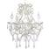 vidaXL Maria Theresa 5-Arm Pendant Lamp 45cm