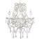 vidaXL Maria Theresa 5-Arm Pendant Lamp ∅ 45cm