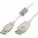 Gembird Premium Ferrite USB A - USB A M-F 2.0 0.8m