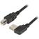 EFB Elektronik Angle 90° USB A - USB B 2.0 0.5m