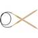 Knitpro Basix Birch Fixed Circular Needles 100cm 4mm