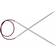 Knitpro Basix Aluminium Fixed Circular Needles 100cm 4mm