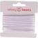 Infinity Hearts Satinband Double Sided 3mm 029 Hvid - 5m