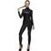 Smiffys Catsuit Black Masquerade Costume