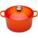 Le Creuset Volcanic Signature Cast Iron Round med lock 5 L 24 cm