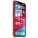 Apple Coque en silicone iPhone Xs Max Rouge