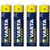 Varta AAA Energy 4-pack