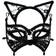 Bristol Novelty Elegant Cat Mask with Ears