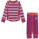 Lindberg Merino Set Junior - Deep Orchid Stripe (11930100)