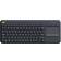 Logitech Clavier Tactile Sans Fil K400 Plus 2.4 GHz Espagnol Noir