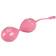 Belladot Britt Duo Doubles Boules de Geisha Kegel Rose vif