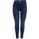 Only Onlpaola HW Skinny Fit Jeans - Dark Blue Denim