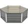 vidaXL Raised Garden Bed Blomlåda 18.1x50.8x46cm 50.8x129x46cm