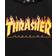 Thrasher Magazine Flame Felpa con Cappuccio nero - Black/Yellow