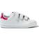 adidas Kid's Stan Smith Strap - Cloud White/Cloud White/Bold Pink