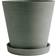 Hay Flower Pot with Saucer XXXL Krukke